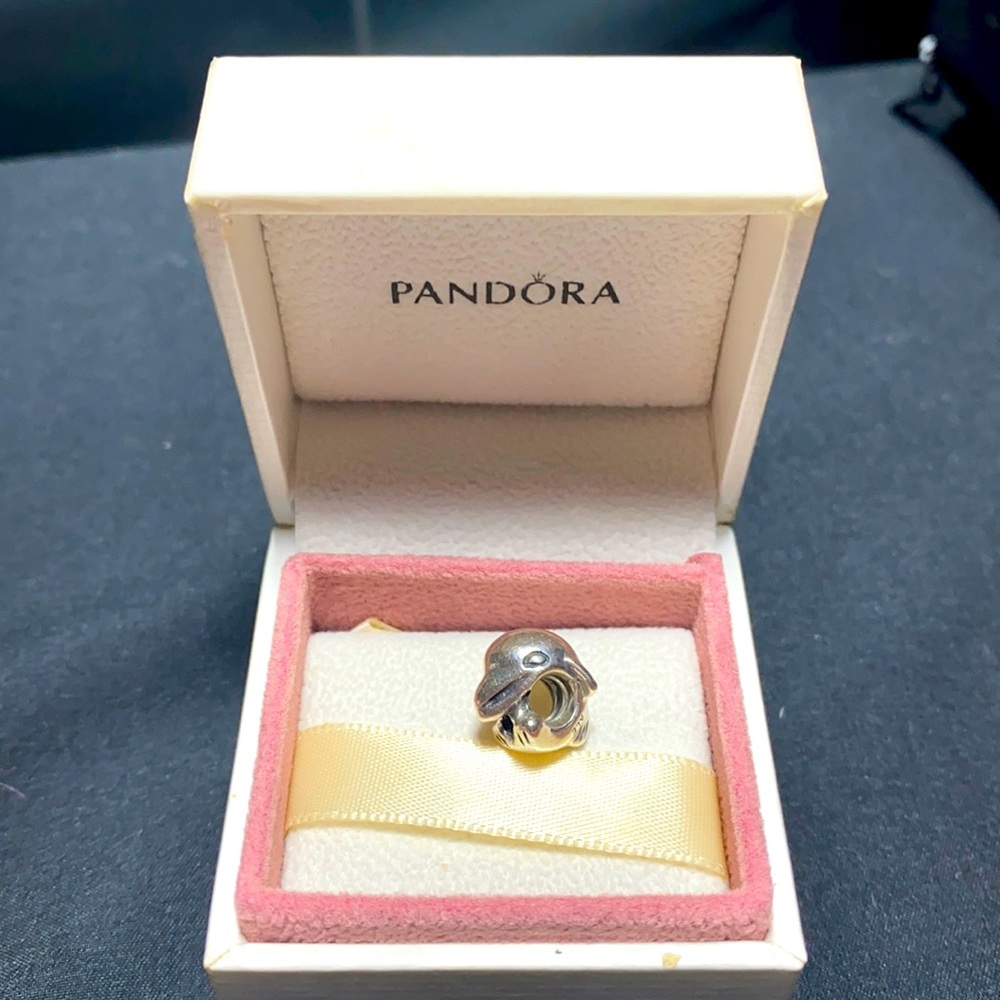 Pandora charm NIB dolphin